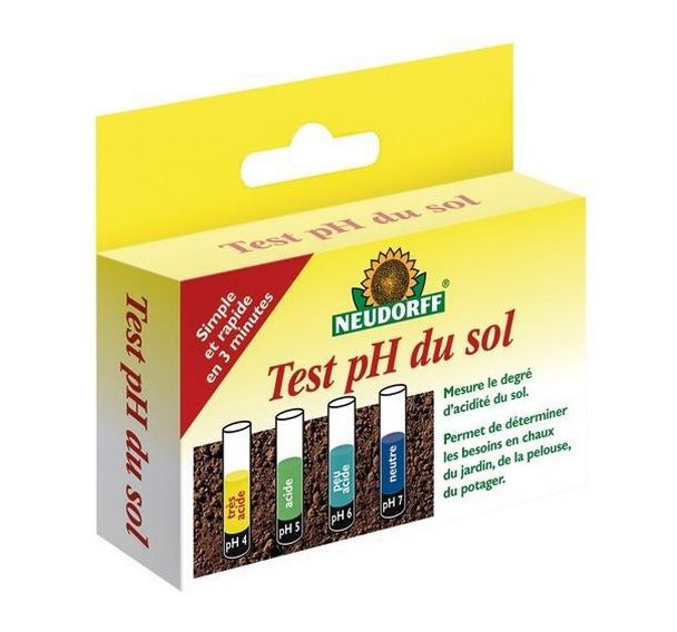 Kit test ph du sol