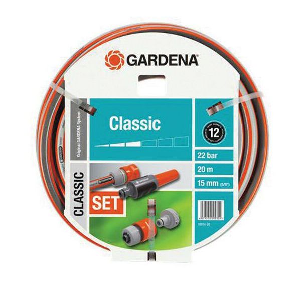 Kit tuyau d'arrosage Classic - Longueur 20 m