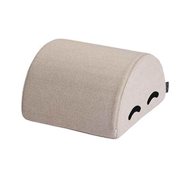 Klip Klap pouf Demi visage beige-KlipKlap