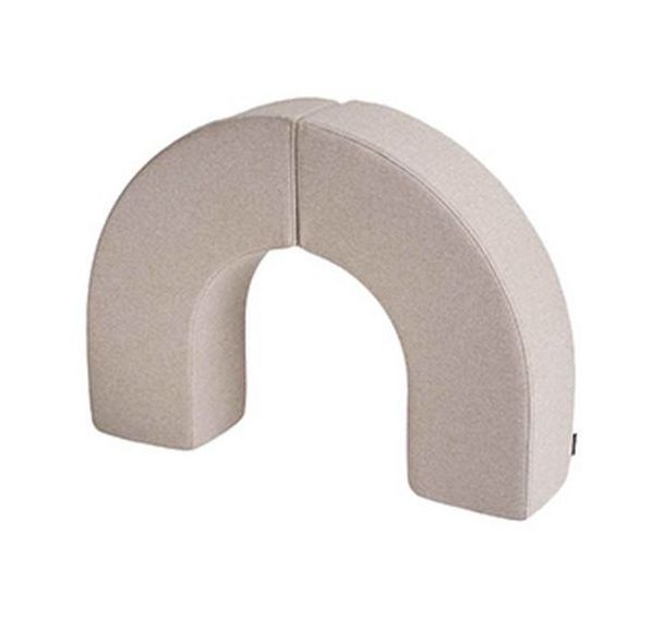 Klip Klap pouf cheveux beige-KlipKlap