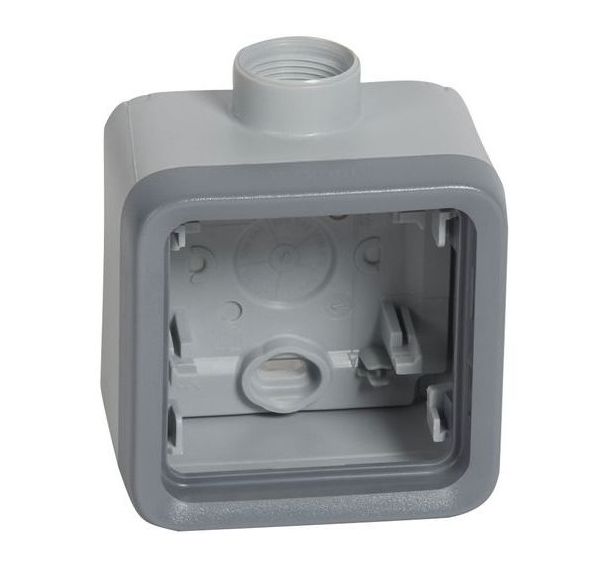 LEGRAND - Boîtier à presse IP55 gris 1 poste