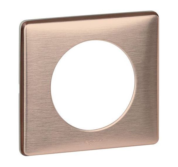 LEGRAND - Plaque Copper anodisé diam. 53,6 mm