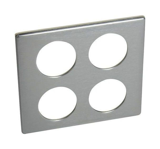 LEGRAND - Plaque Tungstène pour montage horizontal et vertical