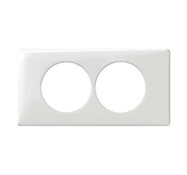 LEGRAND - Plaque laquée à entraxe 57 mm spécial rénovation