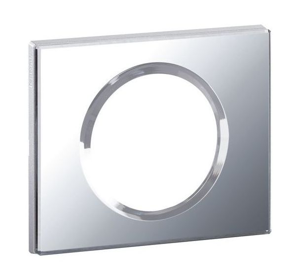 LEGRAND - Plaque verre bi-matière à clipser