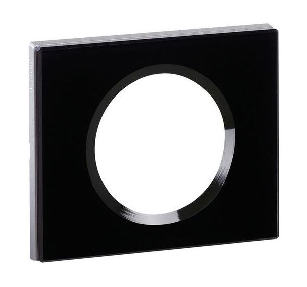LEGRAND - Plaque verre piano diam. 53,6 mm à clipser