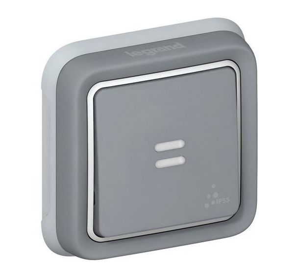 LEGRAND - Poussoir inverseur lumineux NO+NF