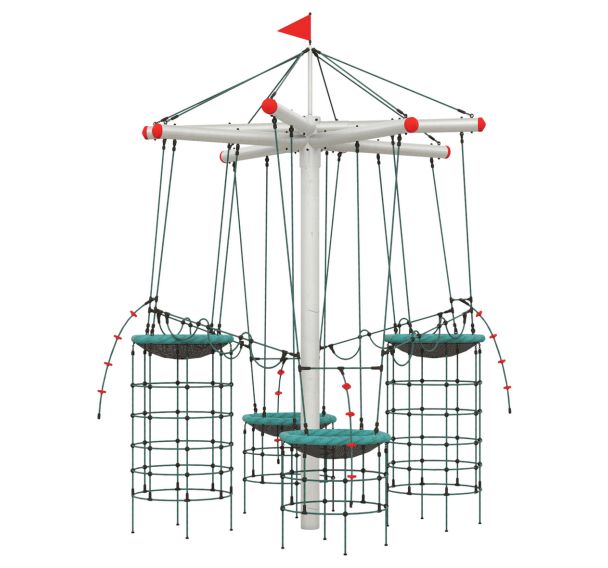 L'Arbre aux Nids perchés Midi bras acier