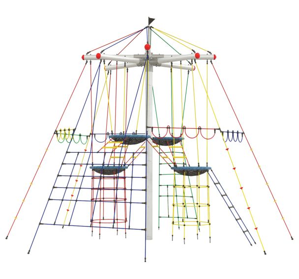 L'Arbre aux Nids perchés bras acier