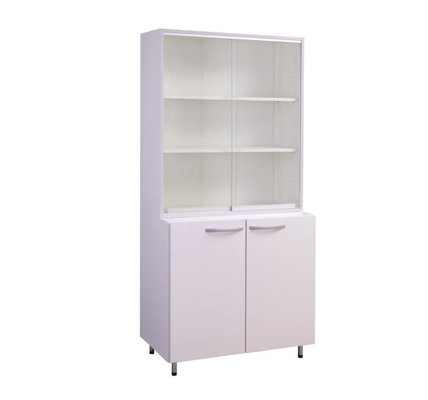 L'armoire à matériel 2 portes vitrées L 900