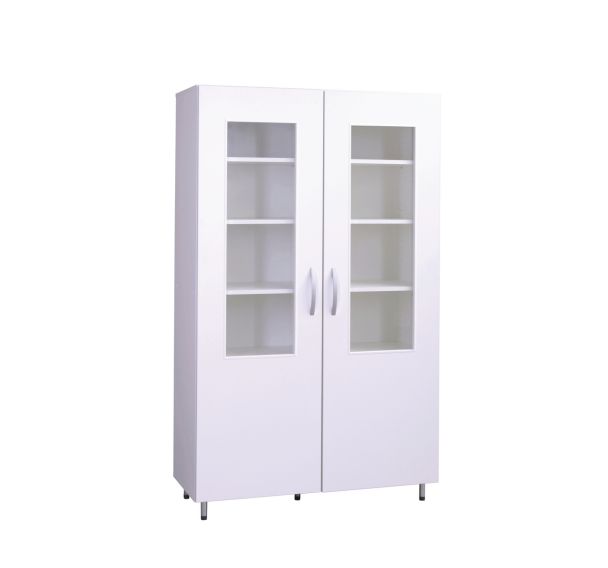 L'armoire à portes vitrées 1200 x 500 x 2000 mm