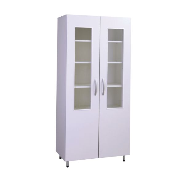 L'armoire à portes vitrées 900 x 500 x 2000 mm