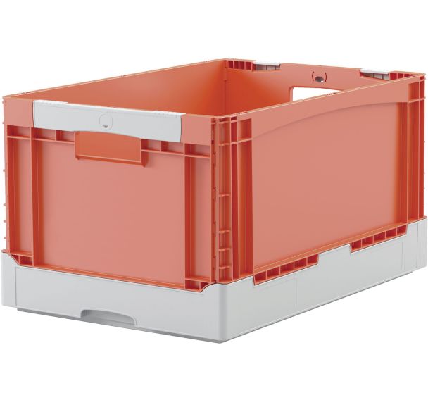 La BITOBOX pliable EQ - à poignée ouverte à fond lisse - Bito