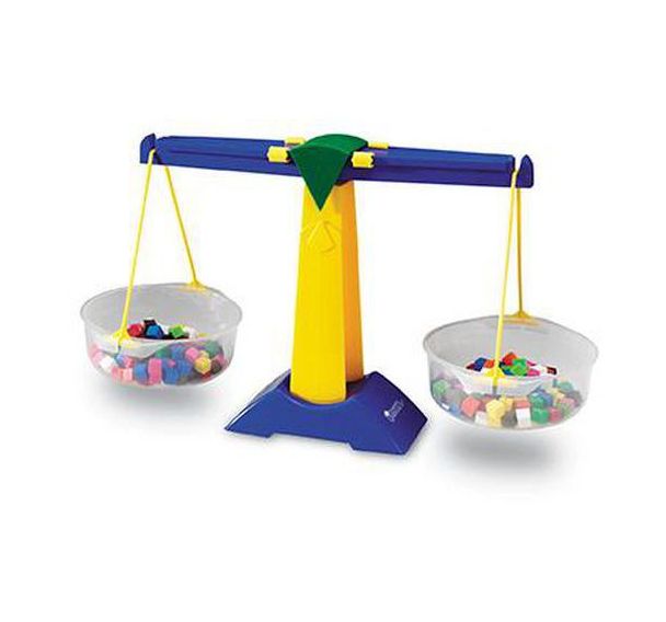 La balance à plateaux transparents