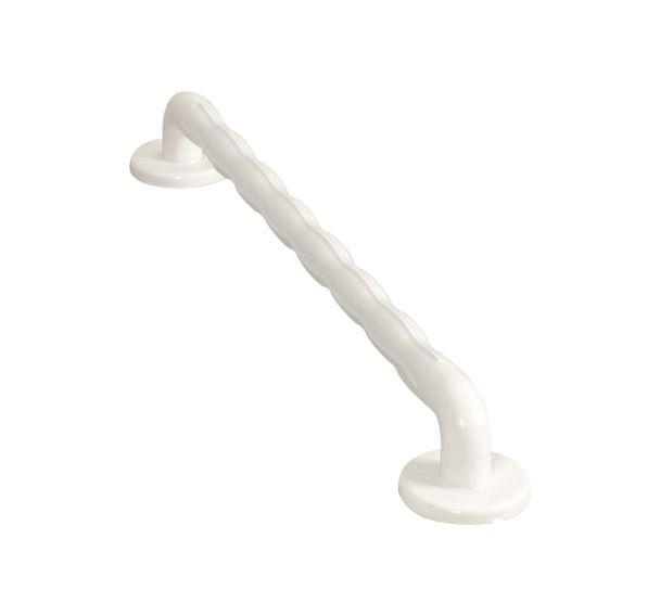 La barre de douche plastifiée Grip Blanc