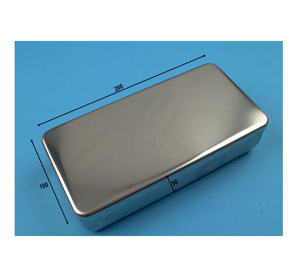 La boite inox 18 x 8 x 4 cm