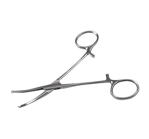 La pince KOCHER courbe avec griffes 14 cm