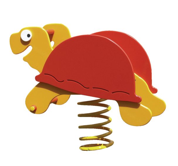 La tortue sur ressort