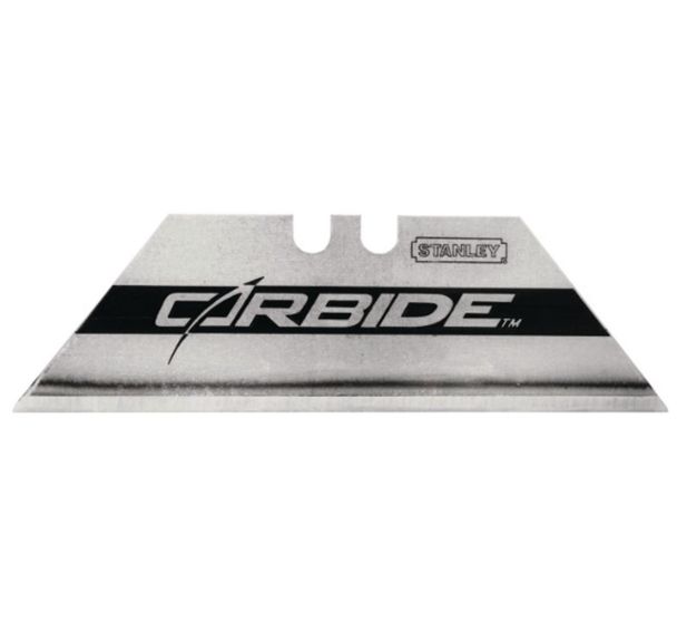 Lame Carbide trapèze pour couteau à lame rétractable - Largeur 19 mm