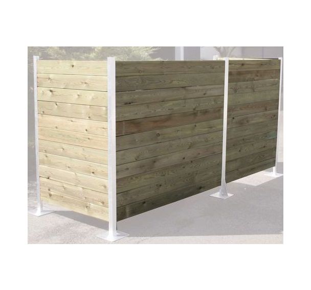 Lame en bois pour cache-conteneur