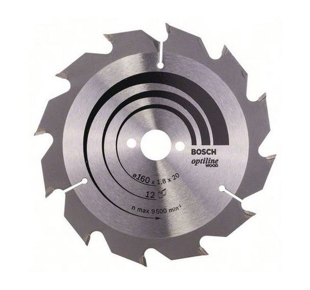 Lame scie circulaire Wood Optiline 160
