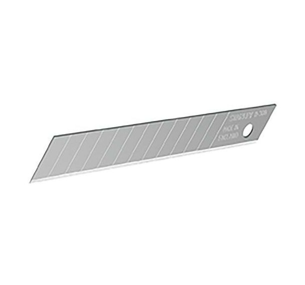 Lames de cutter 9 mm x 10 en distributeur