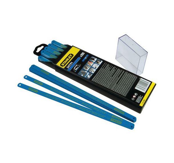 Lames de scie à métaux bi-laser 10 dents - Stanley
