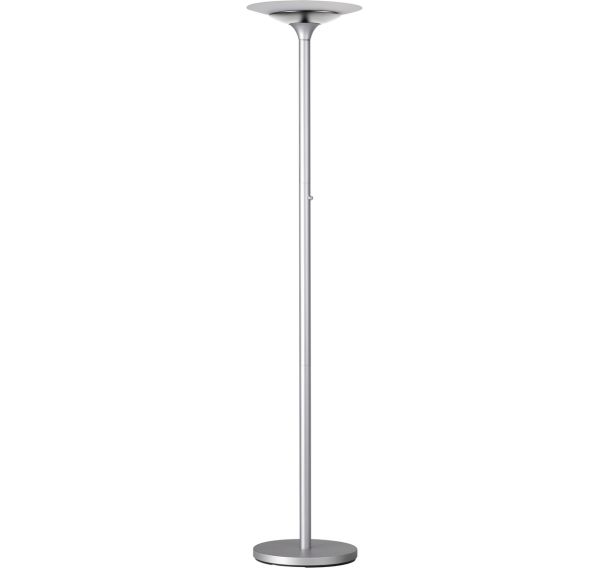 Lampadaire Variaglass Led gris métal prise europe