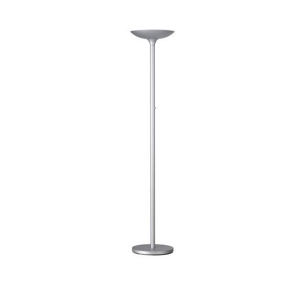 Lampadaire led varialux prise europe gris métal