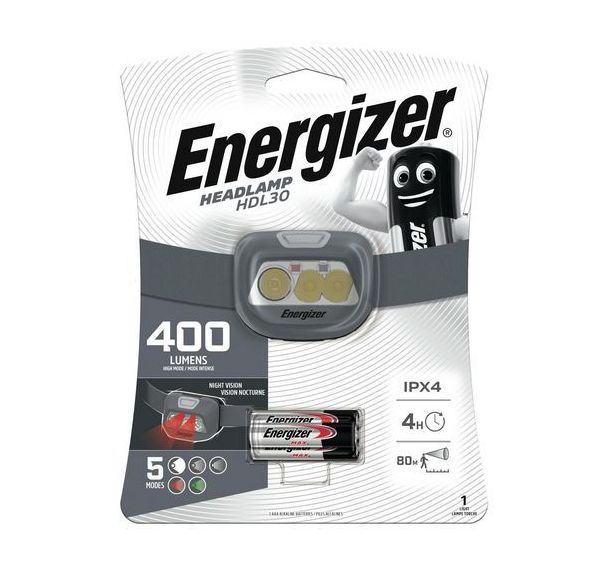 Lampe Frontale HDL30 - 400 Lumens