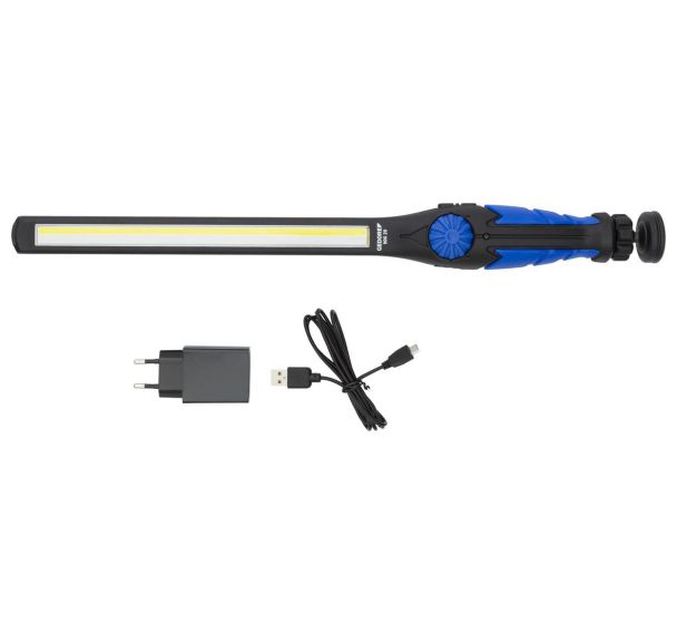 Lampe LED Li-MH, connexion de charge USB