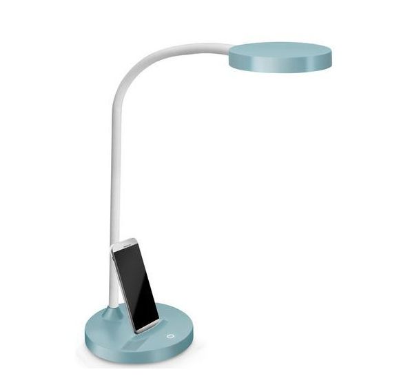 Lampe de bureau Flex vert d'eau