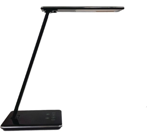 Lampe de bureau LED Linka Unilux Noir