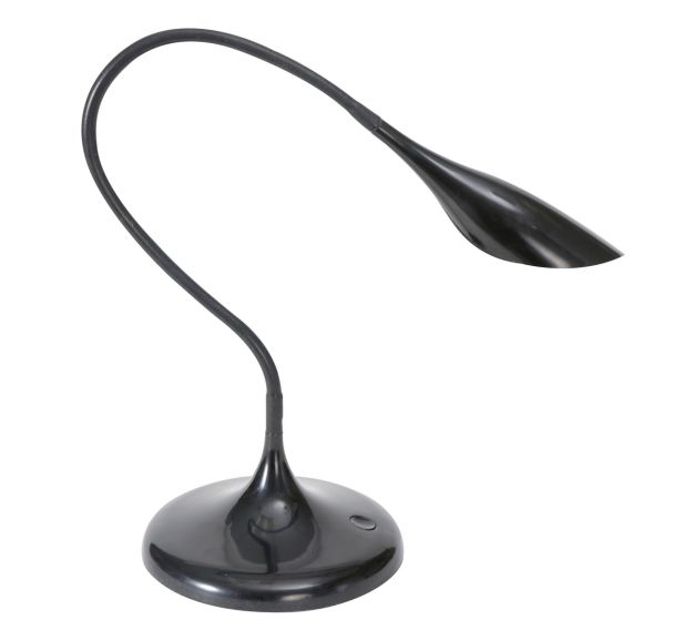 Lampe de bureau LED ultra flexible ARUM ABS Noir