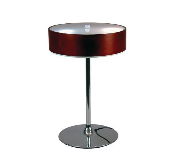 Lampe de bureau Malibu Fluo abat-jour Wengé