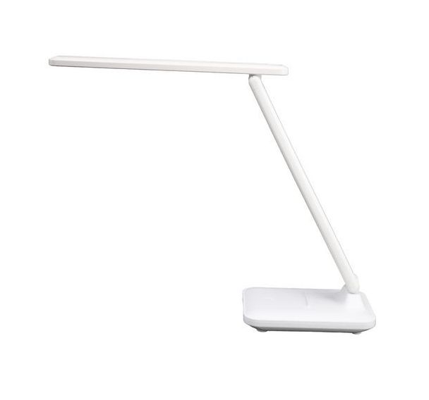Lampe de bureau à LED et batterie Halo - blanc
