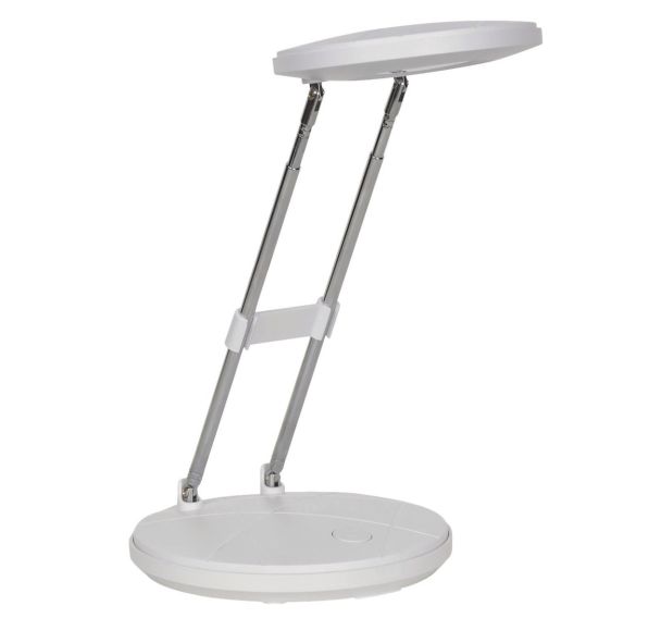 Lampe de bureau télescopique en polymère et métal Corep