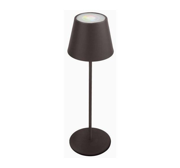 Lampe de table tactile LED rechargeable noir