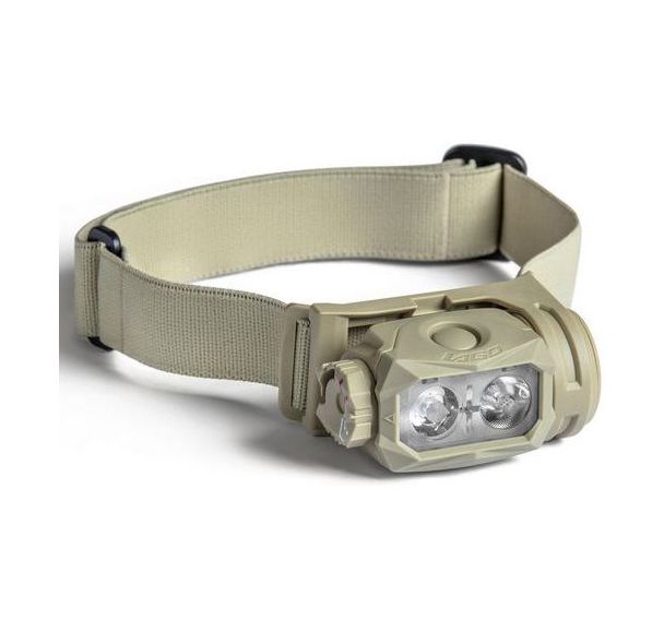 Lampe frontale DIABLO - LED Blanche et Rouge Bandeau COYOTE