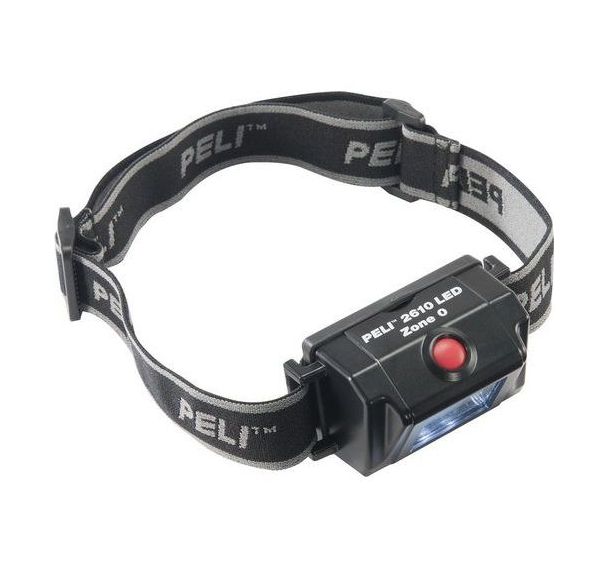 Lampe frontale LED ATEX Zone 0 - 2610 - Peli
