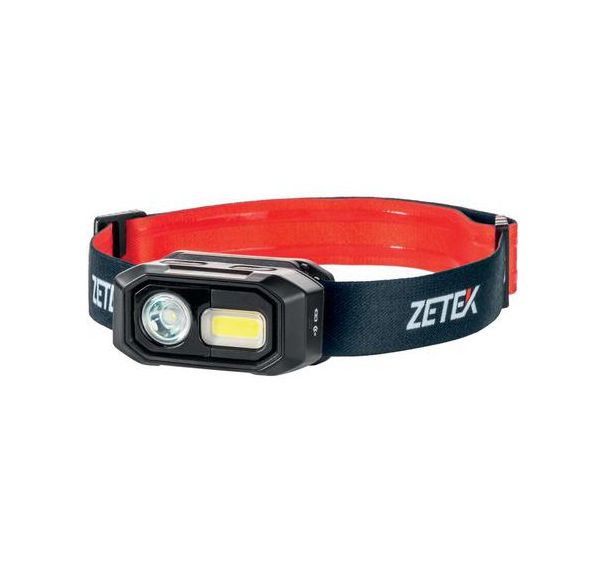 Lampe frontale LED rechargeable avec marche/arrêt - Zeca