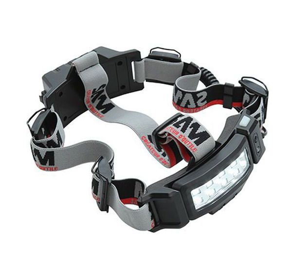 Lampe frontale à leds avec capteur de mouvement