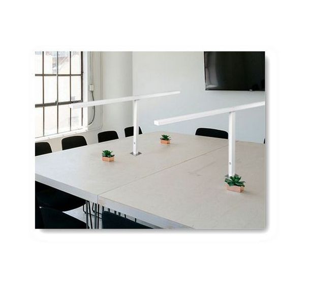 Lampe library kos led double blanc