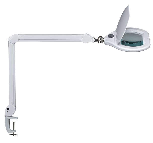 Lampe loupe LED rectangulaire 1250 lm - Grossissement 1,75X