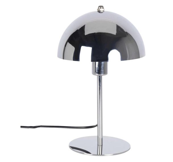 Lampe métal  ICONE H30 cm alu brillant Corep
