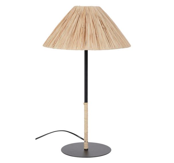 Lampe métal PLAYA H50 cm naturel Corep