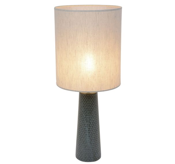 Lampe métal aqua ONDINE H72,50 cm bleu Corep