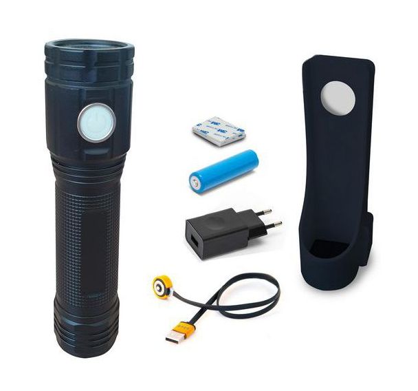 Lampe torche LED anti coupures de courant STURM - Stak