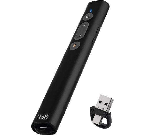 Laser de présentation rechargeable USB-A et USB-C