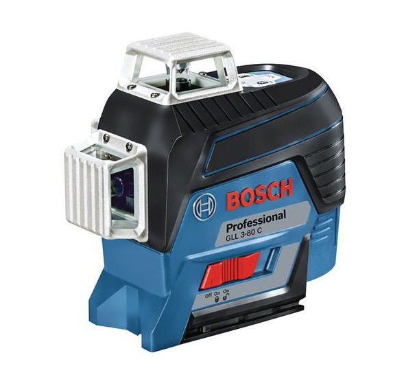 Laser lignes GLL 3-80 C, Support BM1, Coffret L-BOXX